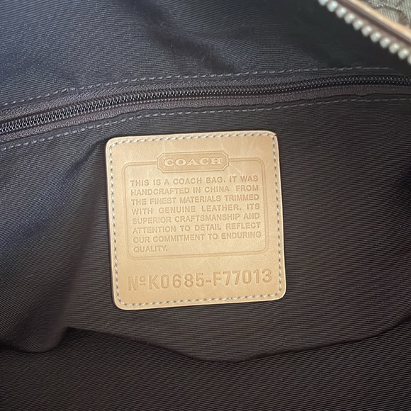 Coach Mini-Signature Duffle Bag - Picture 7 of 12